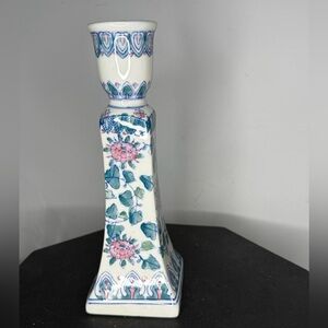 Vintage Chinoiserie Candle stick